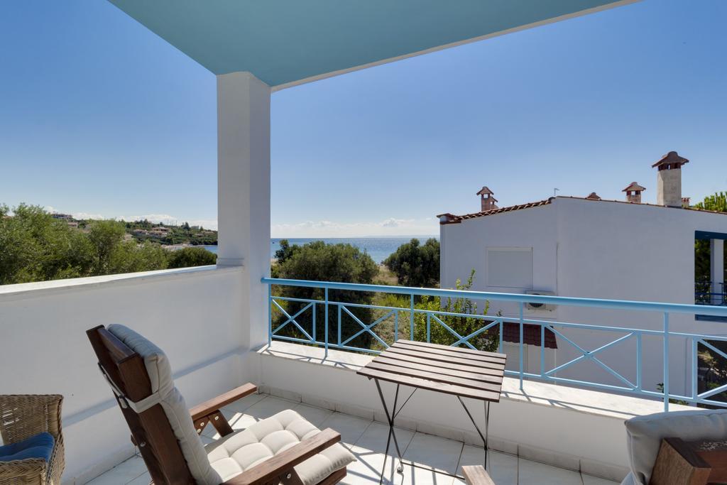 Alexger Gerakini Beach house view Exterior foto